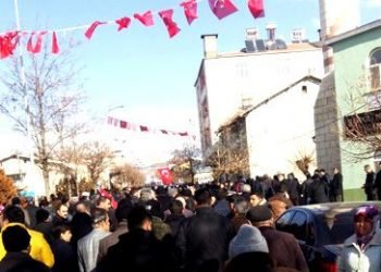 Elazığ’lı Hemşehrimiz Şehit (inşallah) Fethi Sekin Kardeşimizin Cenazesinde Bulunduk
