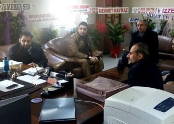 Tapu Kadastro Elazığ İl Müdürü Sayın Gazi Osman TOSUN Beyefendi’ye hayırlı olsun ziyaretinde bulunduk.