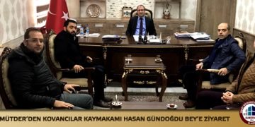 Kovancılar Kaymakamı Hasan GÜNDOĞDU Bey’e Ziyarette Bulunduk