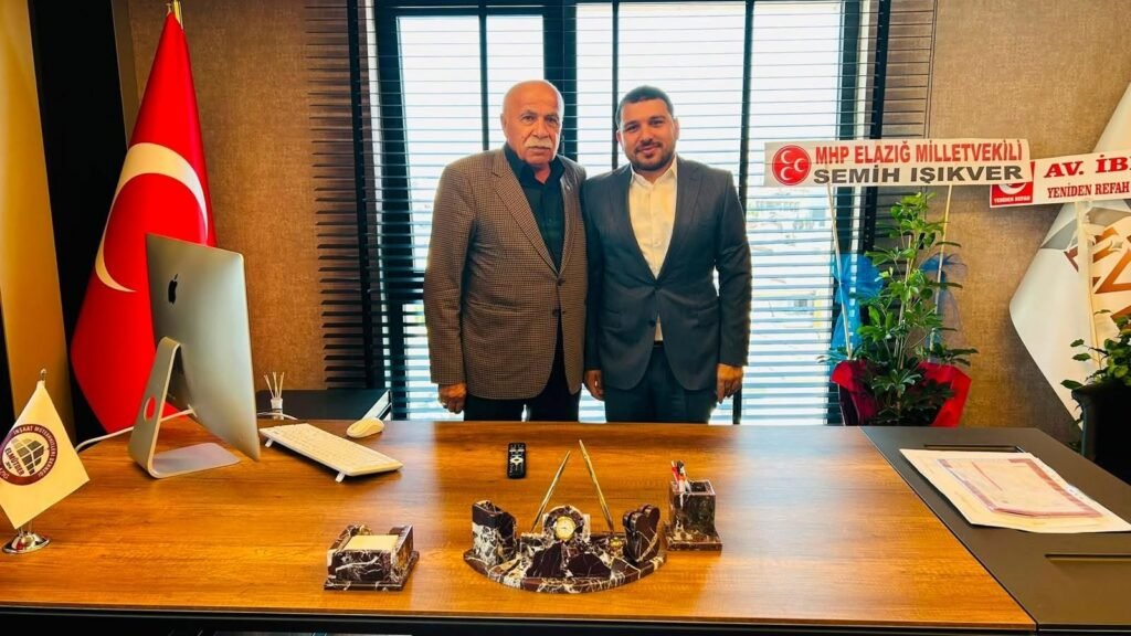 Elazığ Şoförler ve Otomobilciler Esnaf Odası Başkanı Sayın Şevket Toraman’dan Derneğimize Hayırlı Olsun Ziyareti