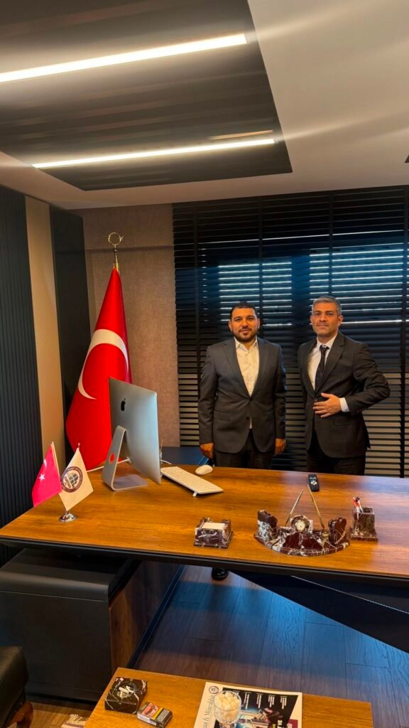 Vakıf Katılım Müdürü Sayın Samet Canpolat’tan Derneğimize Hayırlı Olsun Ziyareti