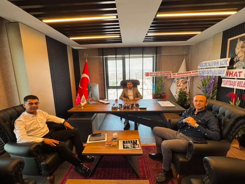 Yapı Kredi Elazığ Şube Müdürü Sayın Mahir Bulut ve Beraberindeki Heyetten Derneğimize Hayırlı Olsun Ziyareti